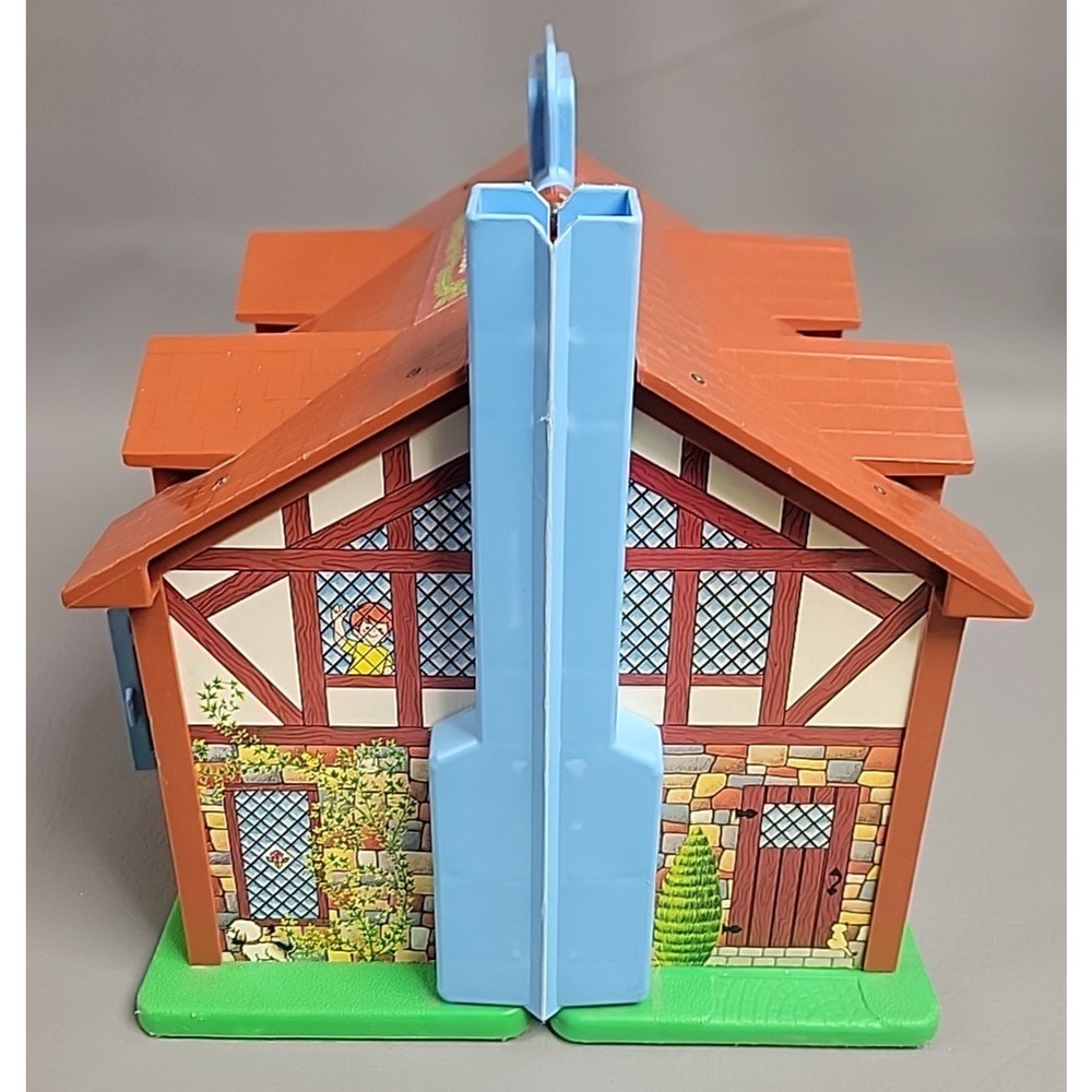 Fisher-Price Little People Play Family House 952 Brown TUDOR Vintage 1969-1980 - Picture 8 of 13